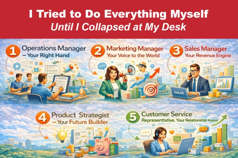 I Tried to Do Everything Myself Until I Collapsed at My Desk
