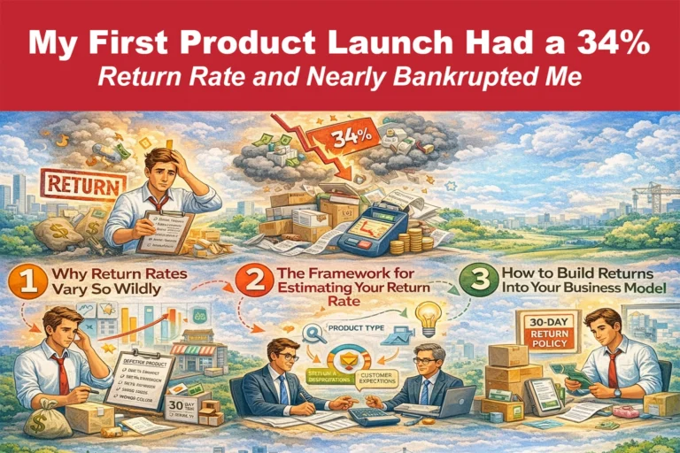 My First Product Launch Had a 34% Return Rate and Nearly Bankrupted Me