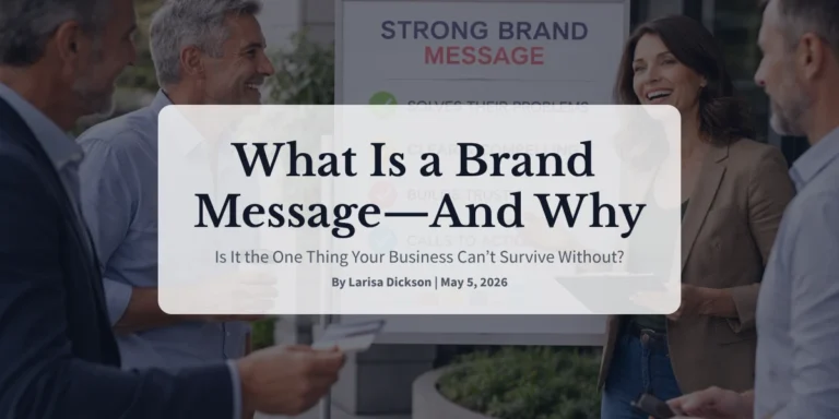 What Is a Brand Message—And Why Is It the One Thing Your Business Can’t Survive Without