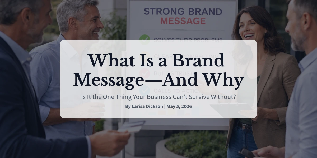 What Is a Brand Message—And Why Is It the One Thing Your Business Can’t Survive Without